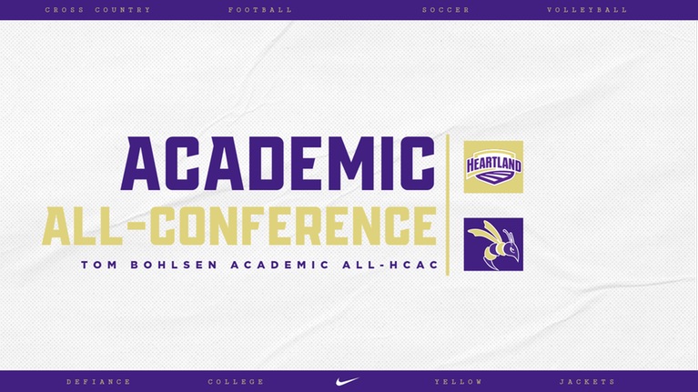 Defiance places 38 athletes on HCAC’s 2023 Fall All-Academic Team
