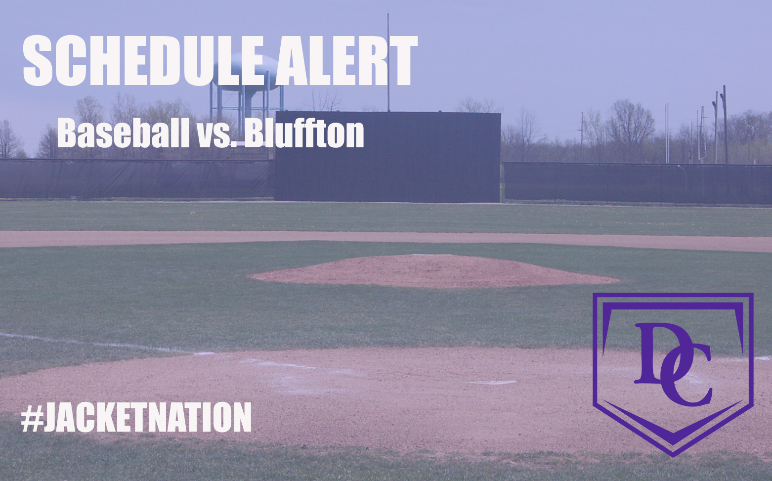 Baseball with Bluffton Moved to Thursday
