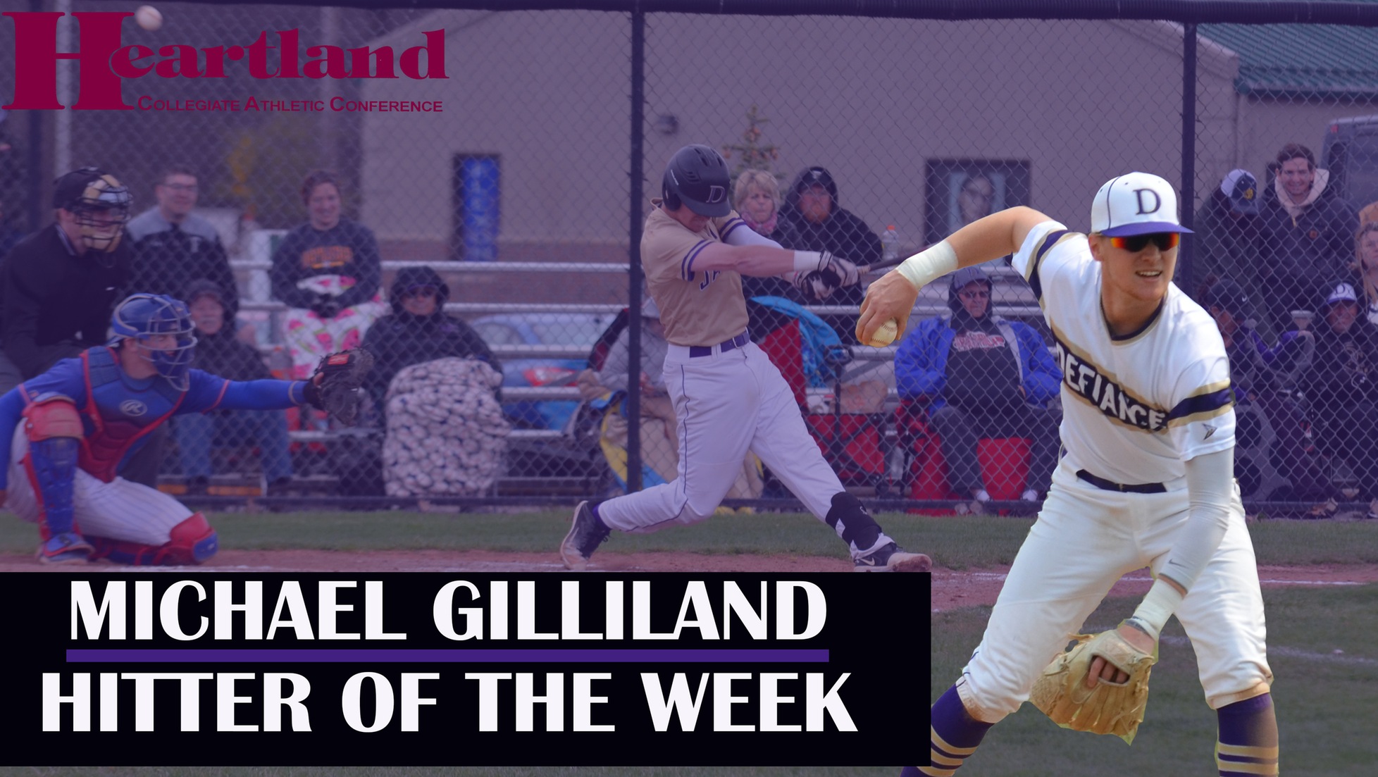 Gilliland Earns HCAC Hitter of the Week