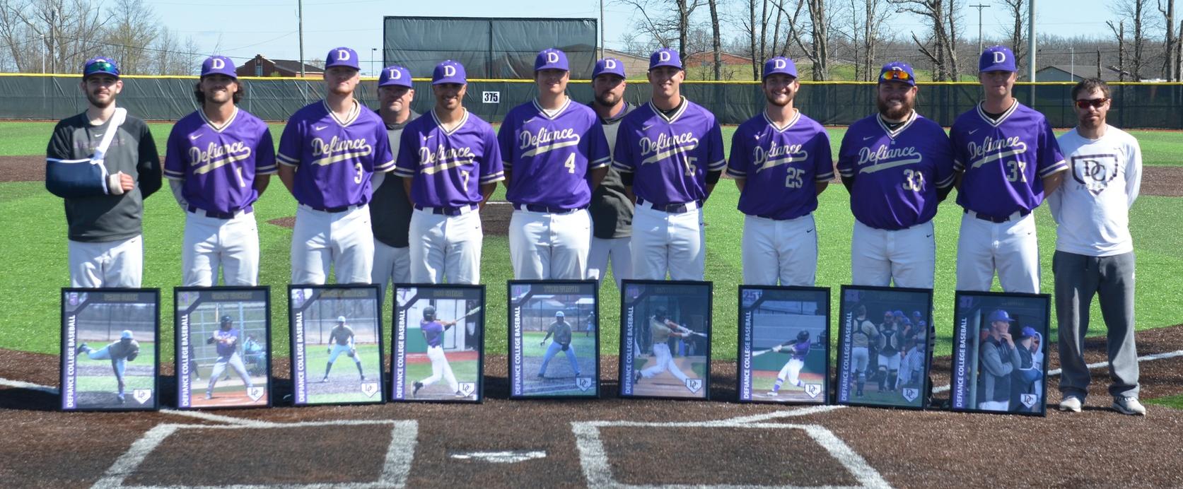 Baseball Spends Senior Sunday Pitted in HCAC Action