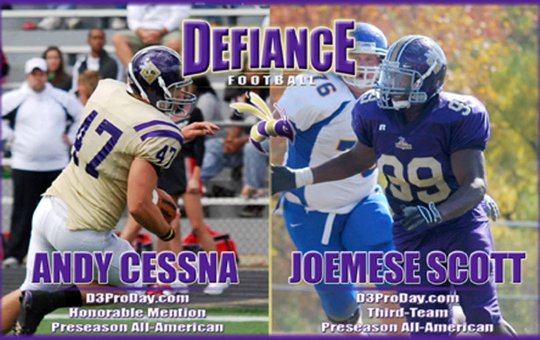 DC's Scott and Cessna Tabbed as Preseason All-Americans