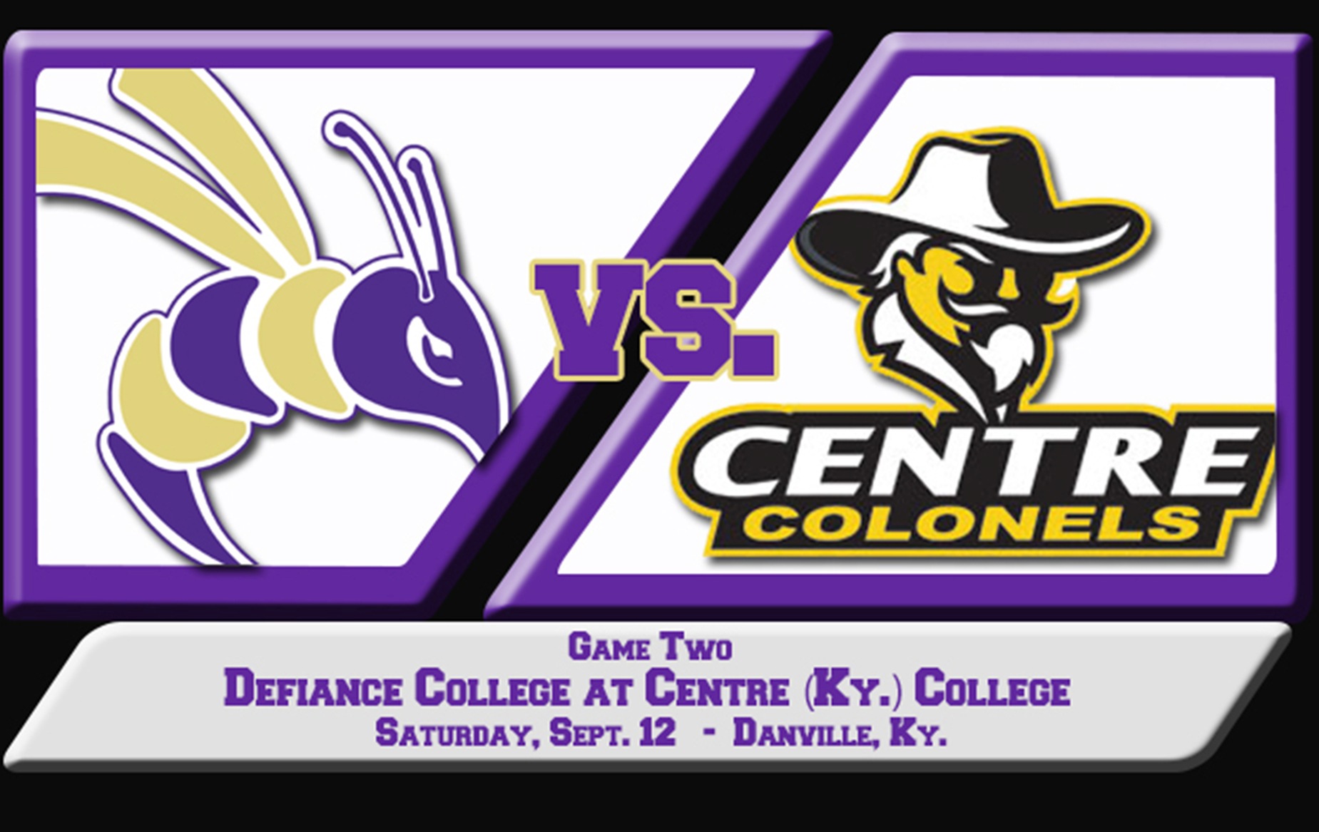Football vs. Centre (Ky.) -- Week 2 Game Notes
