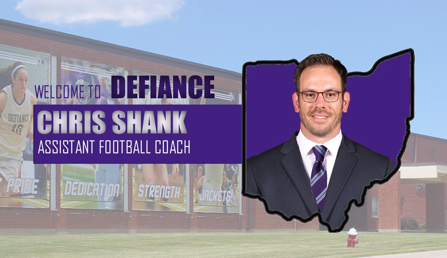 Defiance Welcomes Chris Shank to Coaching Staff