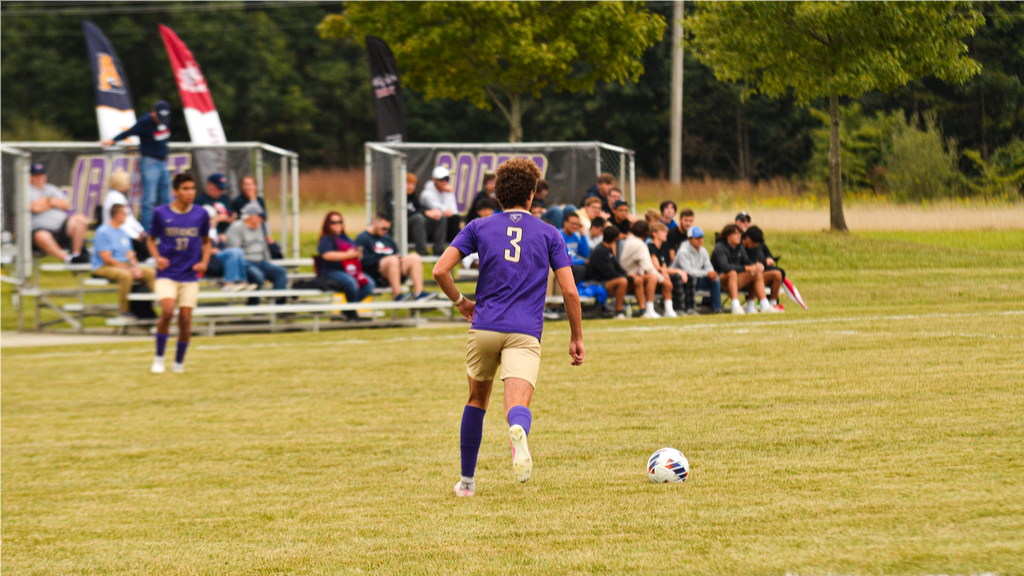 Men's Soccer opens conference play with 2-2 draw at Manchester