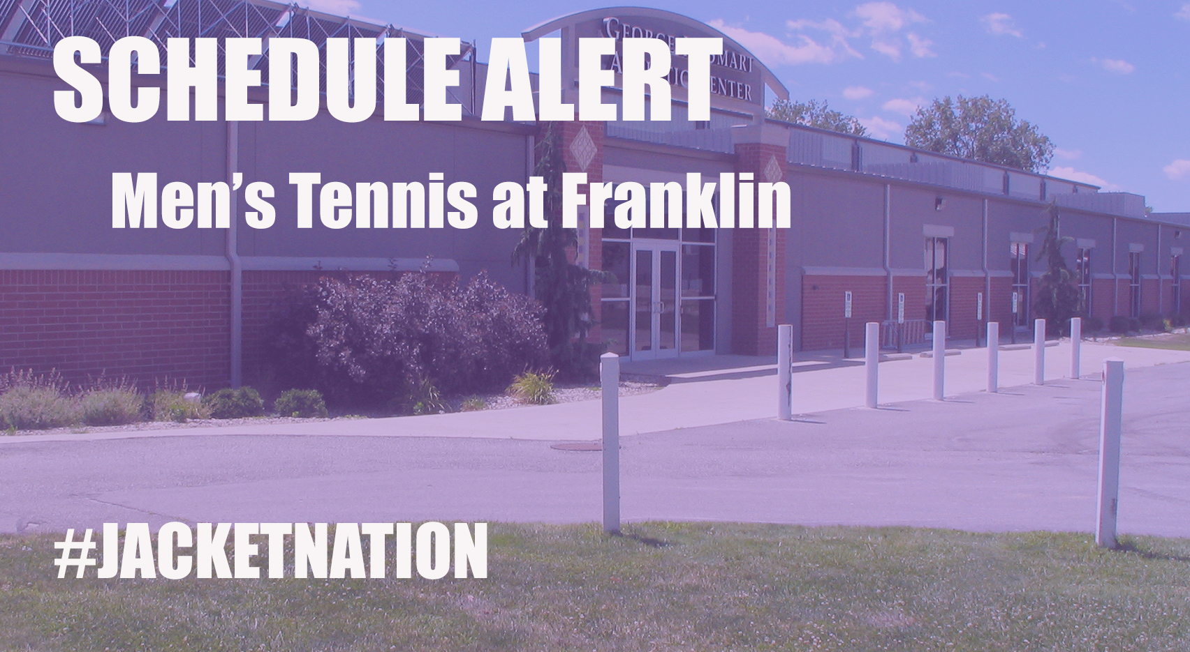 Men's Tennis Match at Franklin Rescheduled