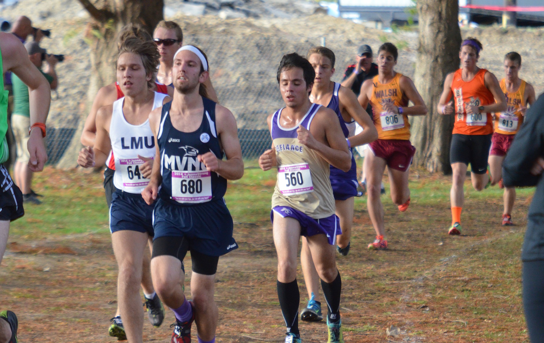 Men's Cross Country Places Seventh at HCAC Championships