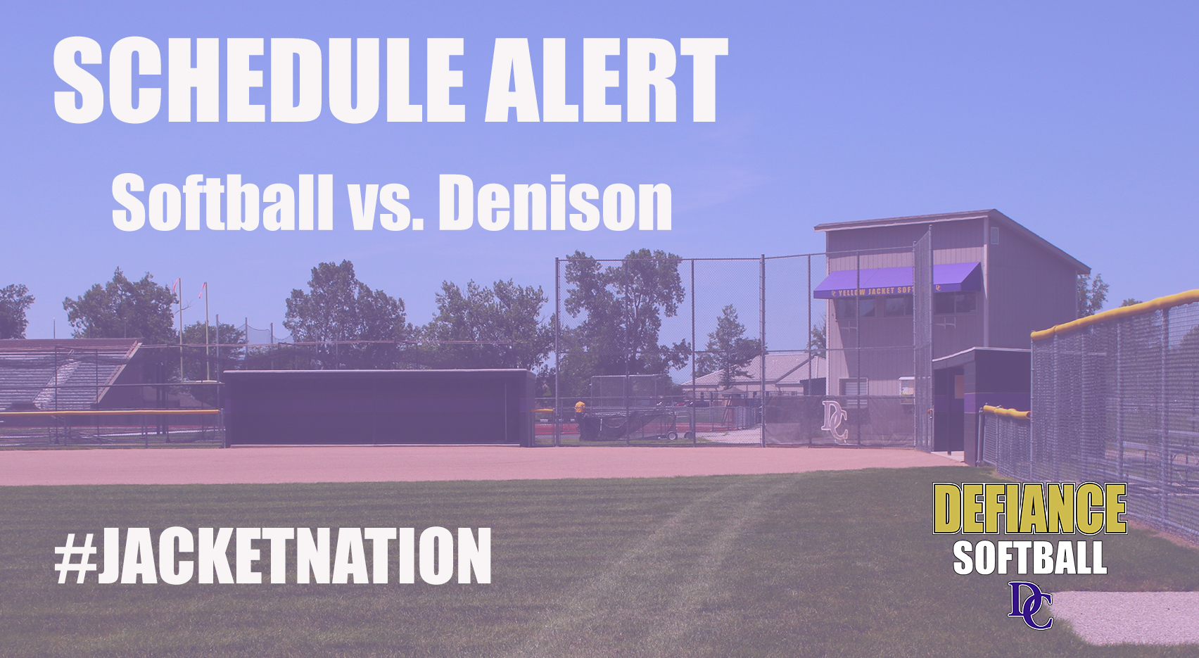 Softball with Denison Cancelled