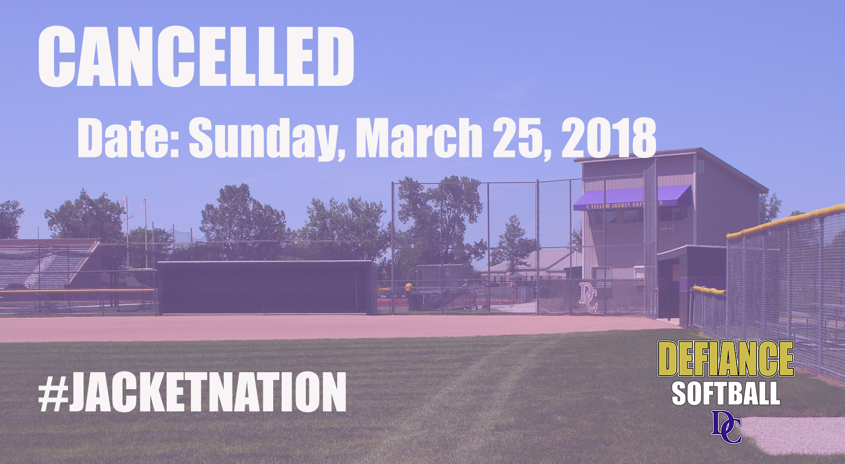 Softball Tri Scheduled for Sunday Rescheduled