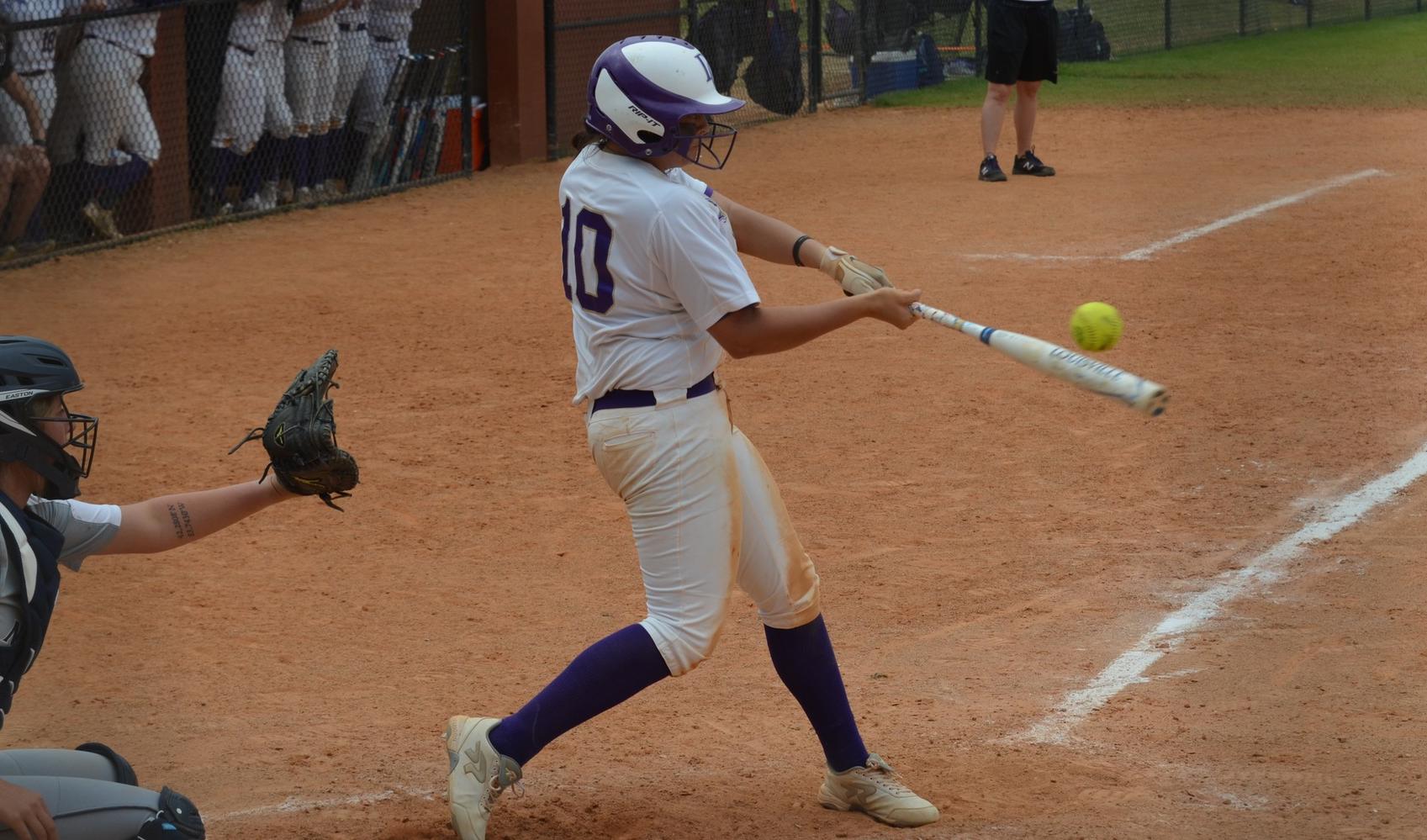 Softball drops two close games in Florida