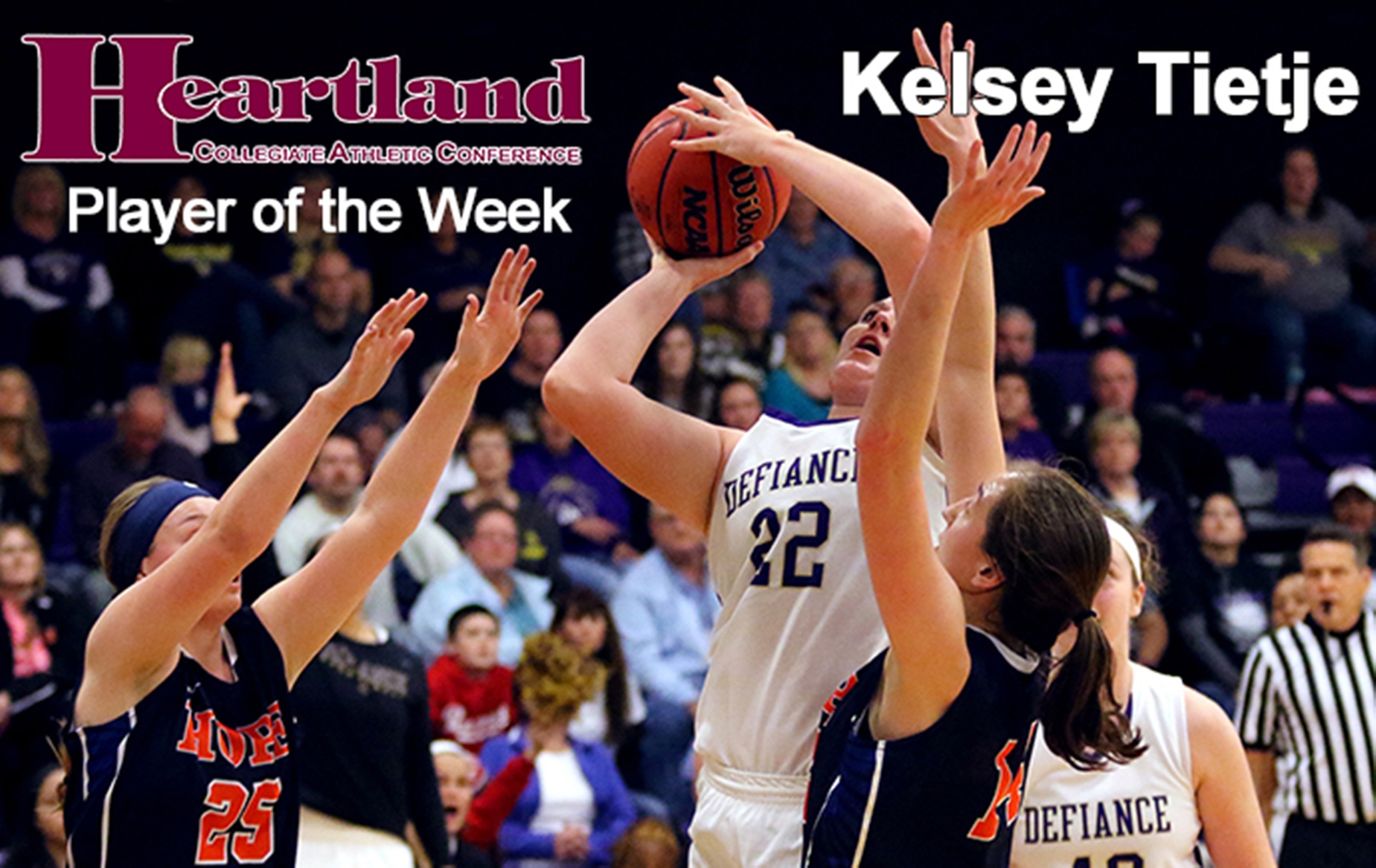 Tietje Named HCAC Player of the Week