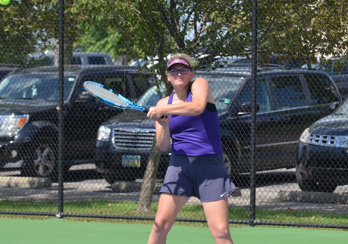 Three Singles Victories Highlight Battle with Alma