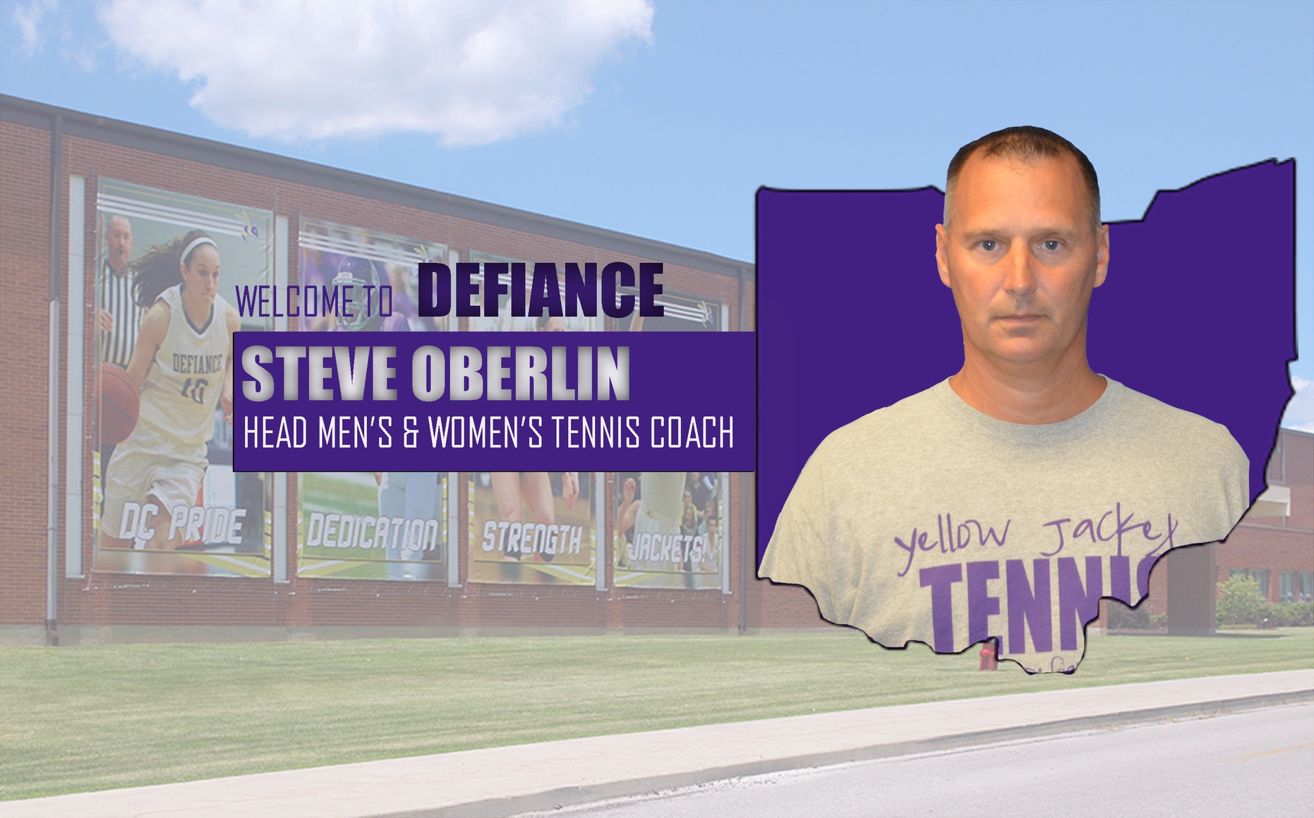 Defiance Welcomes Steve Oberlin as Head Men's and Women's Tennis Coach