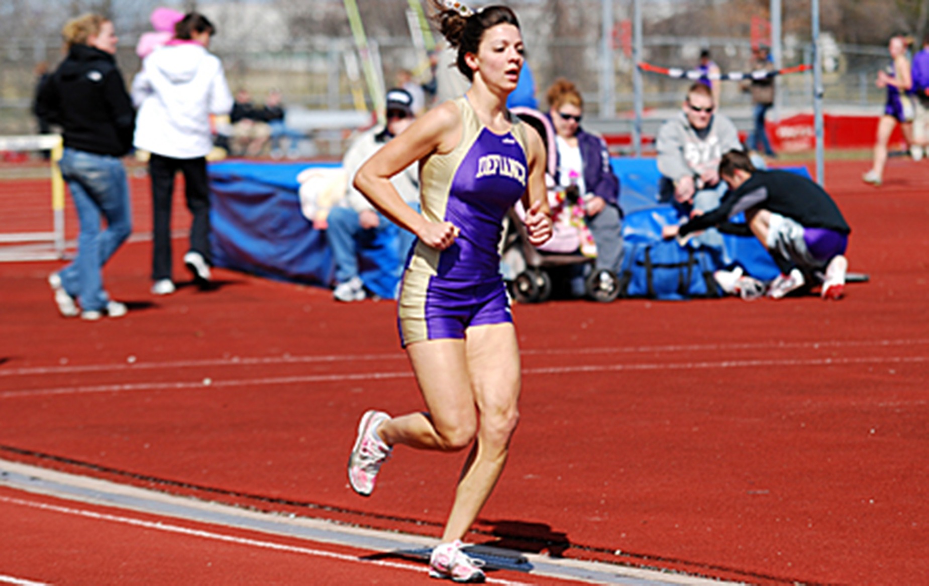 Women’s Track Competes at AU Pre-Conference Meet