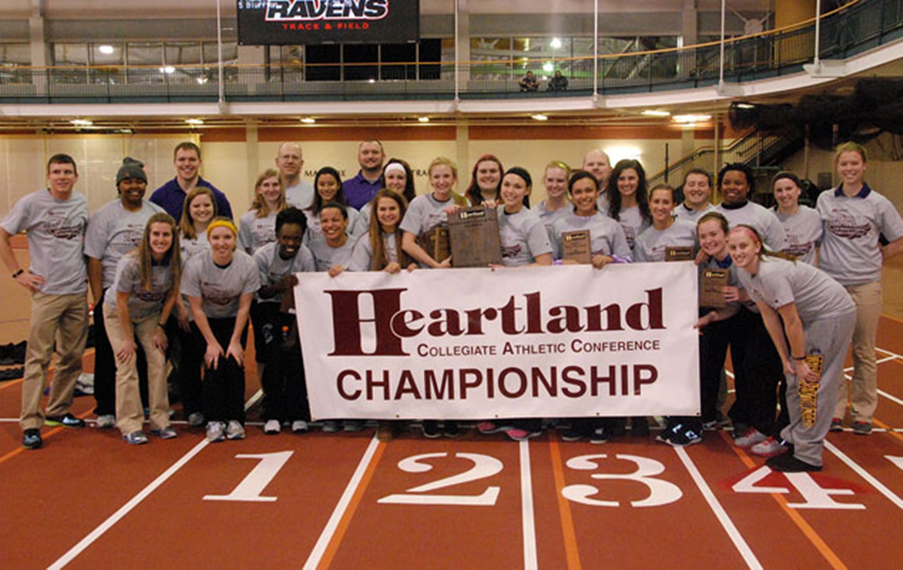 Lady Yellow Jackets capture HCAC Indoor Title