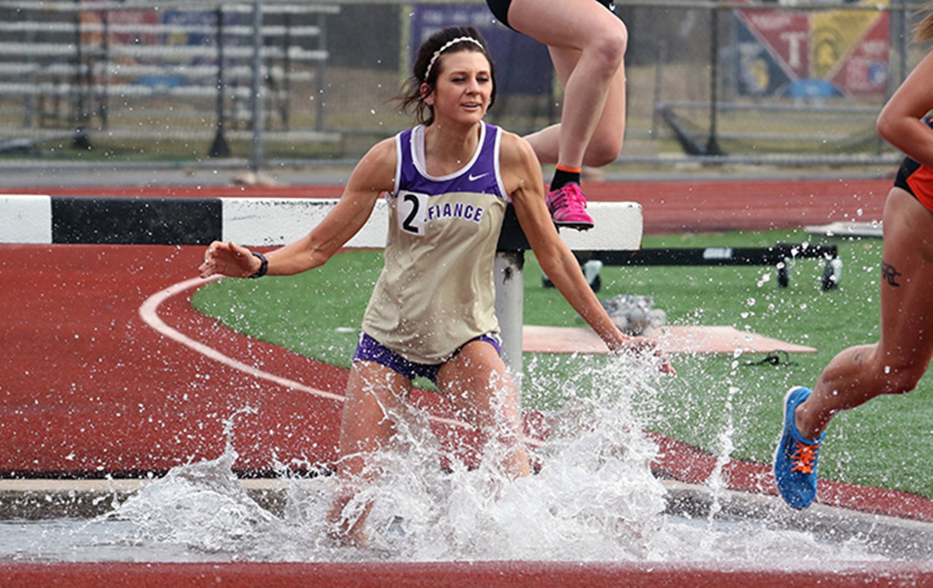 Miller Sets Steeplechase Record......Again!
