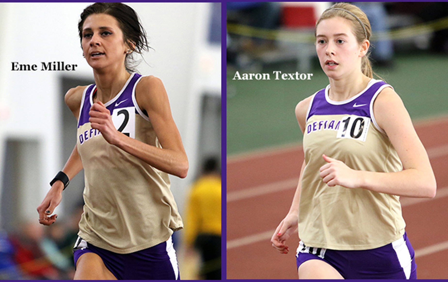 Miller and Textor Earn HCAC Honors