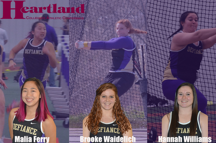 Williams Earns First Team All-HCAC Honors to Lead Women's Track