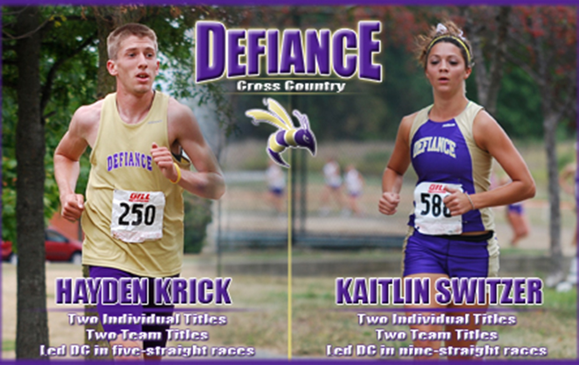 Switzer and Krick Tabbed as HCAC Runners of the Week