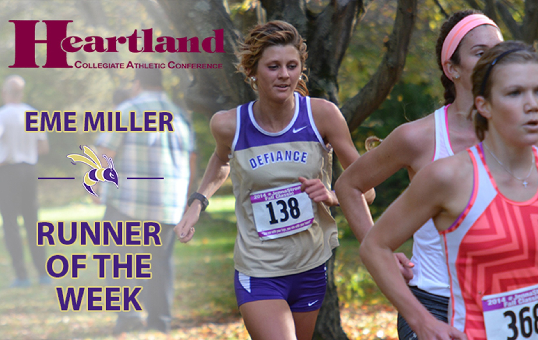 Miller Named HCAC Runner of the Week