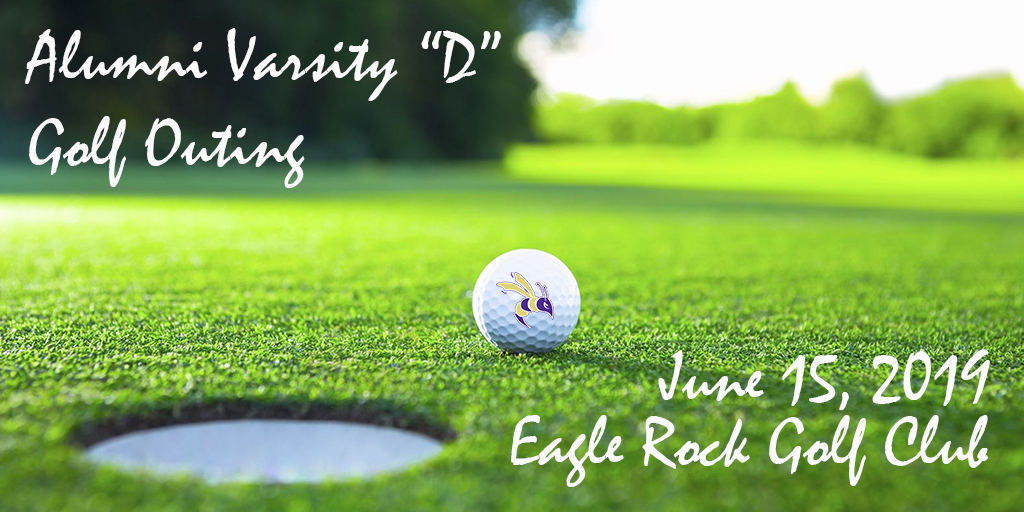Alumni Varsity 'D" Golf Outing to be held at Eagle Rock Golf Club