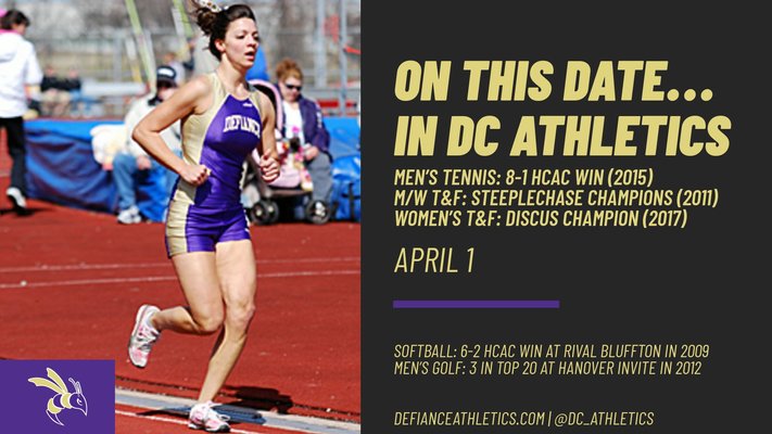 ON THIS DATE (4/1) in DC Athletics