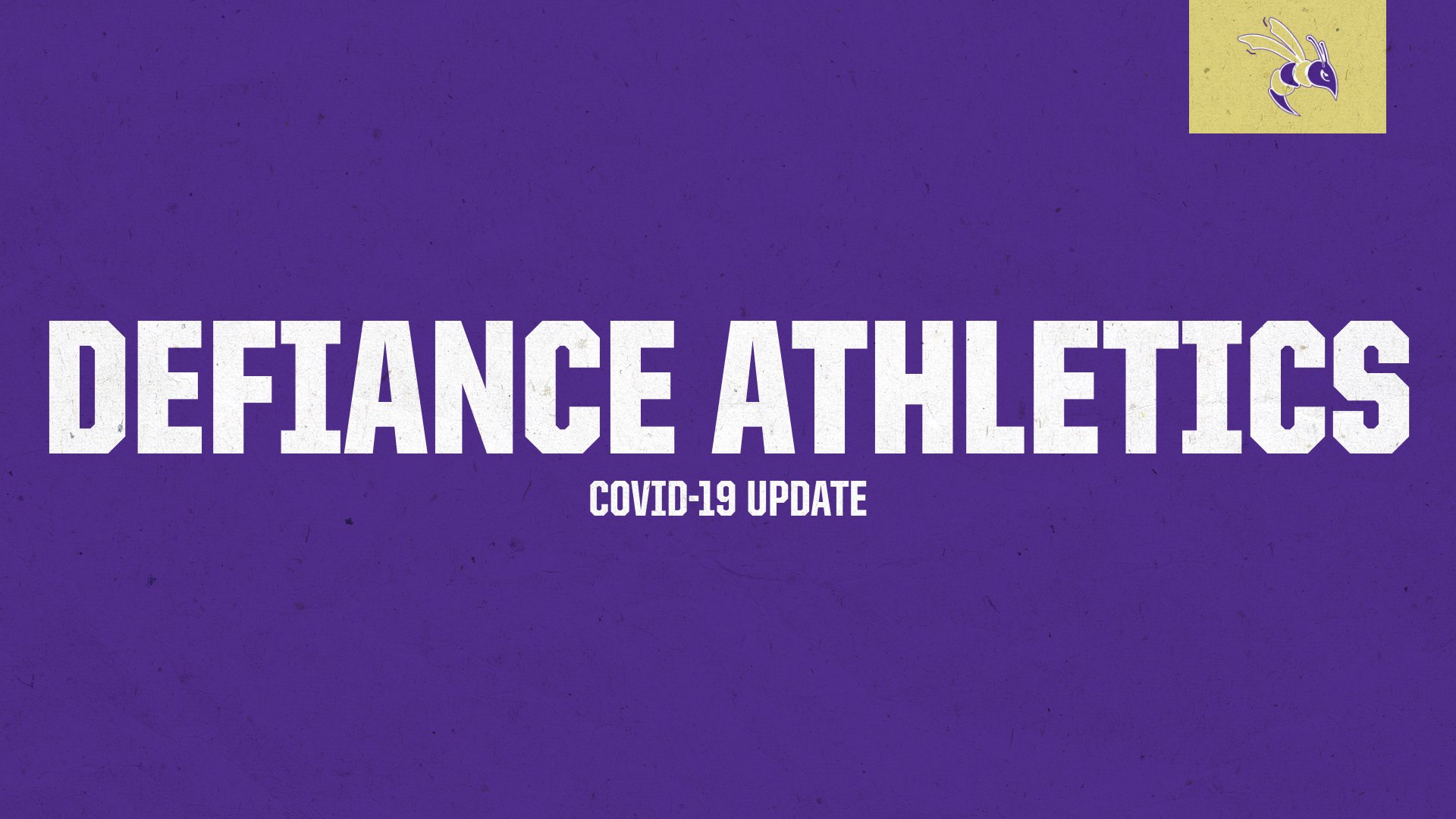 Defiance Athletics COVID-19 Update