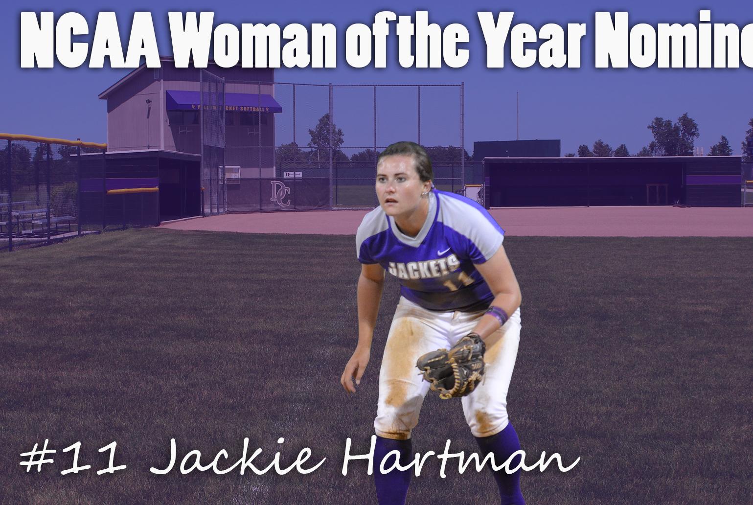 Hartman Selected to Represent Defiance for NCAA Woman of the Year