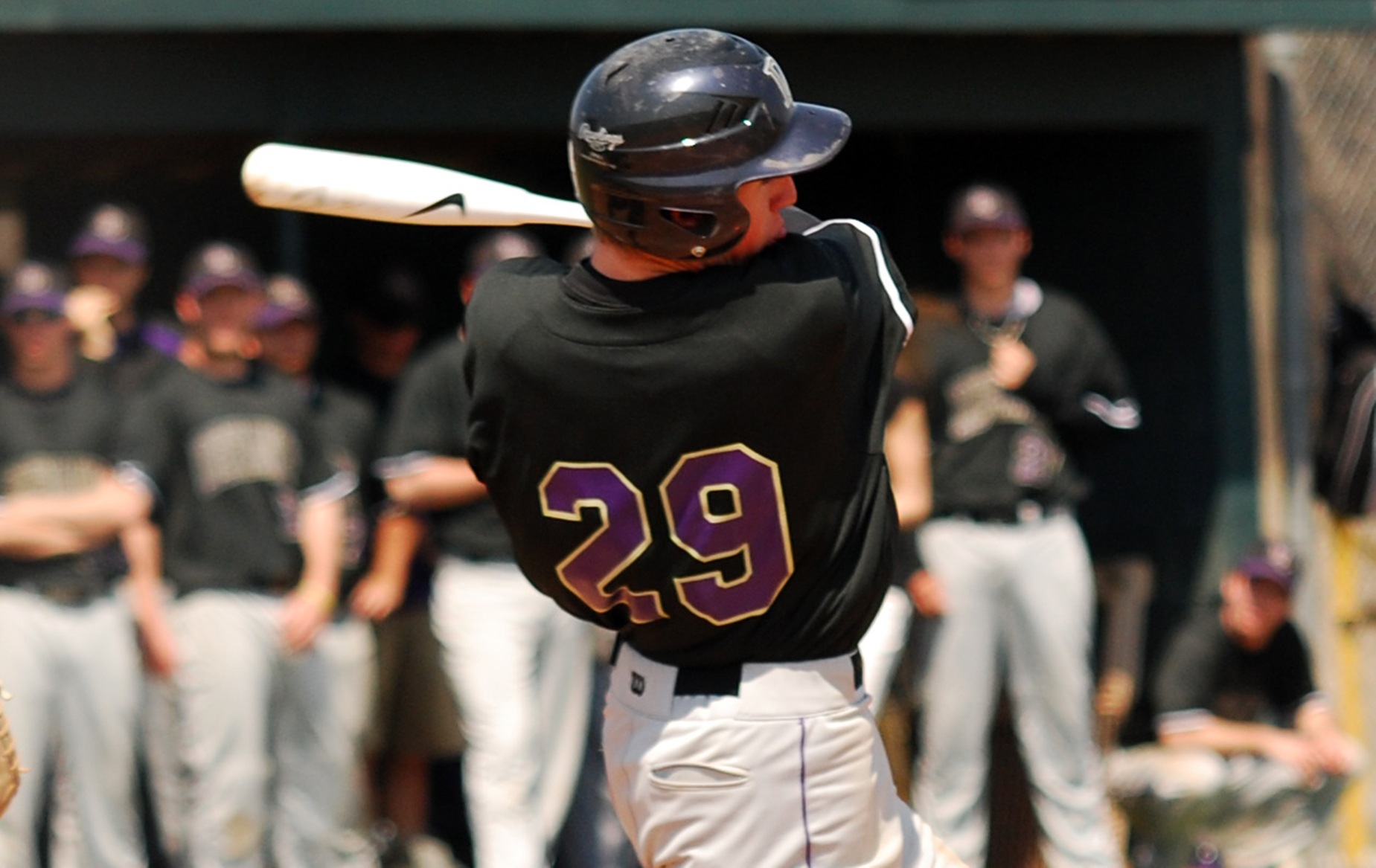 Helland Collects Three Hits in Road Defeat