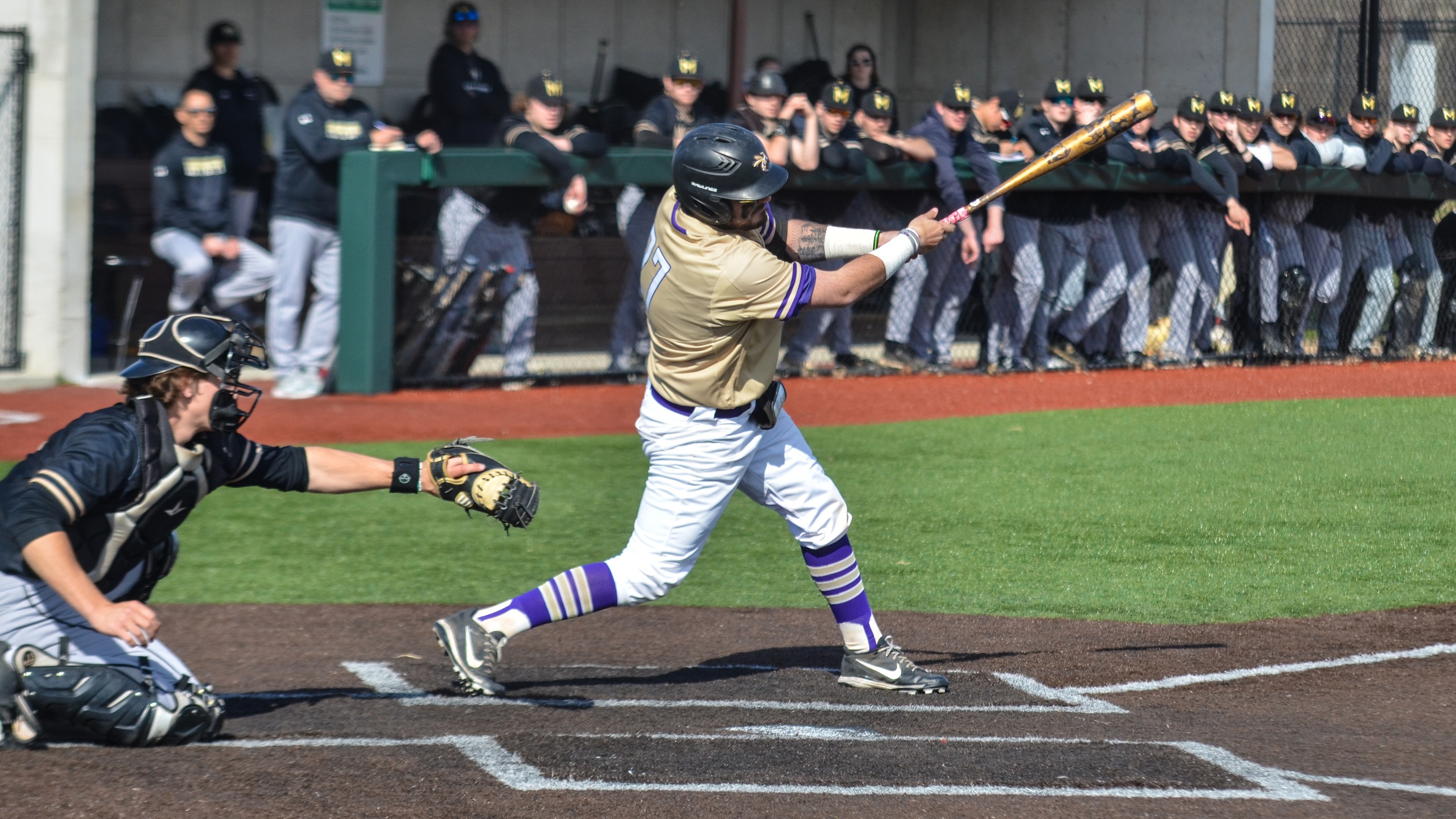 Baseball season closes out with a pair of losses to conference champs