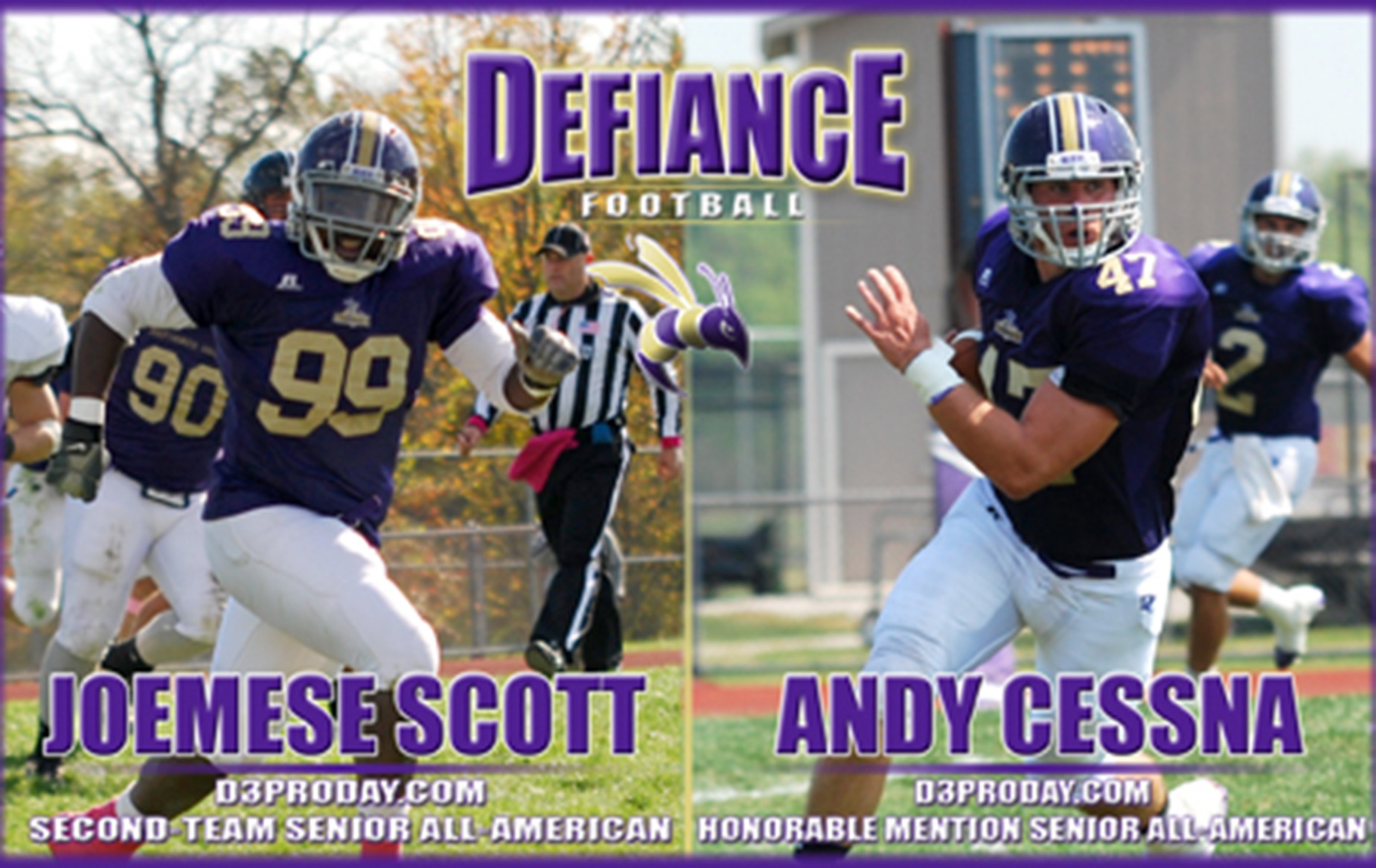 D3ProDay.com Selects DC's Scott and Cessna as All-Americans
