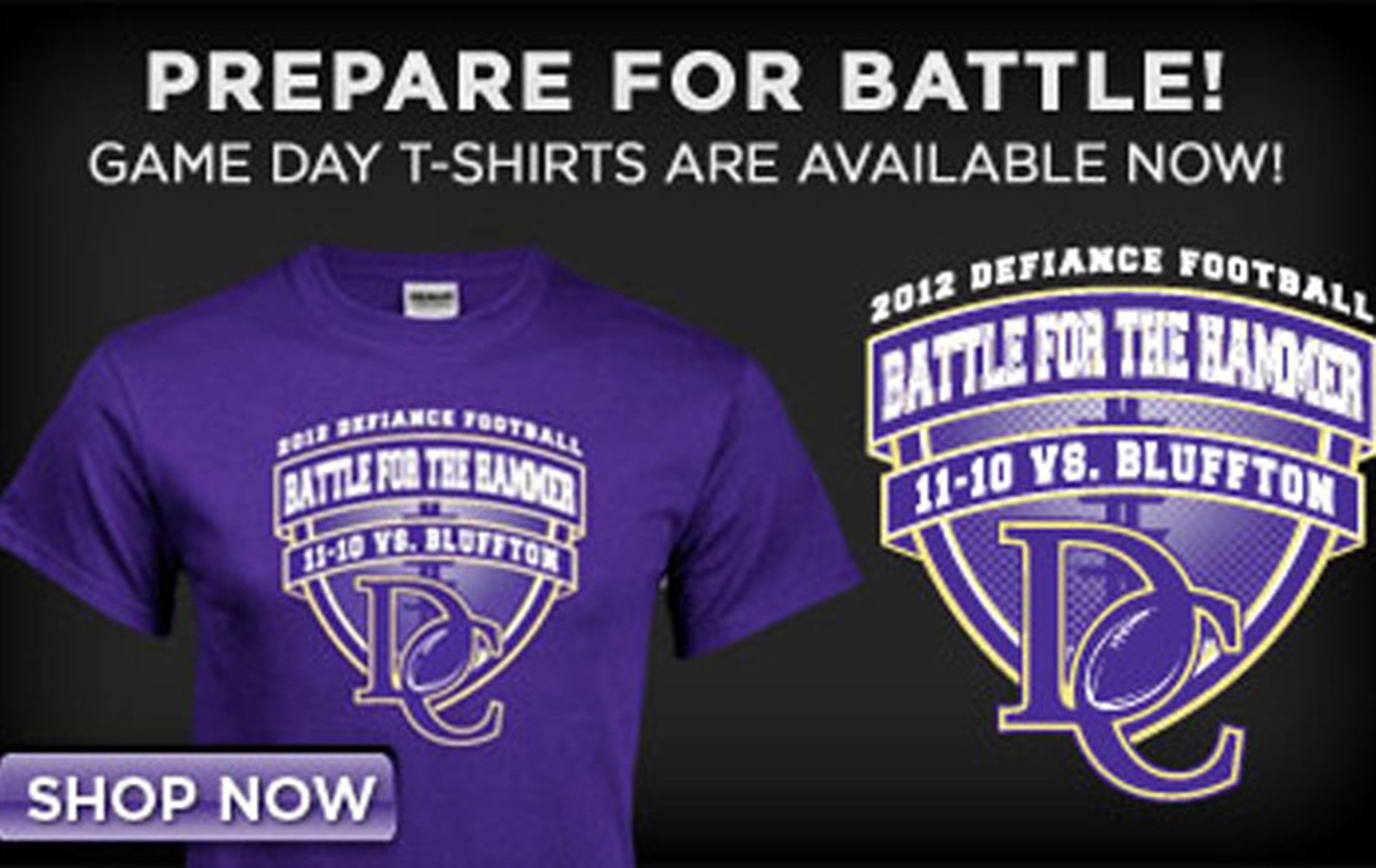 Order Your DC vs Bluffton T-Shirts Today!