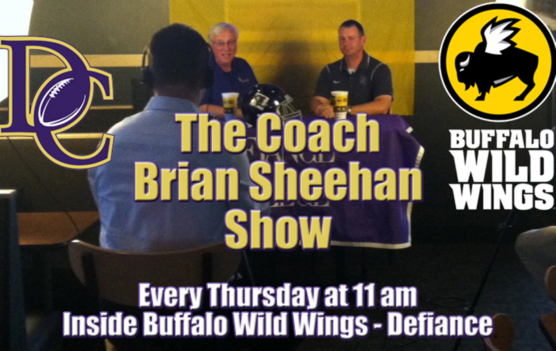 Join Coach Sheehan at BWW For His Weekly Talk Show