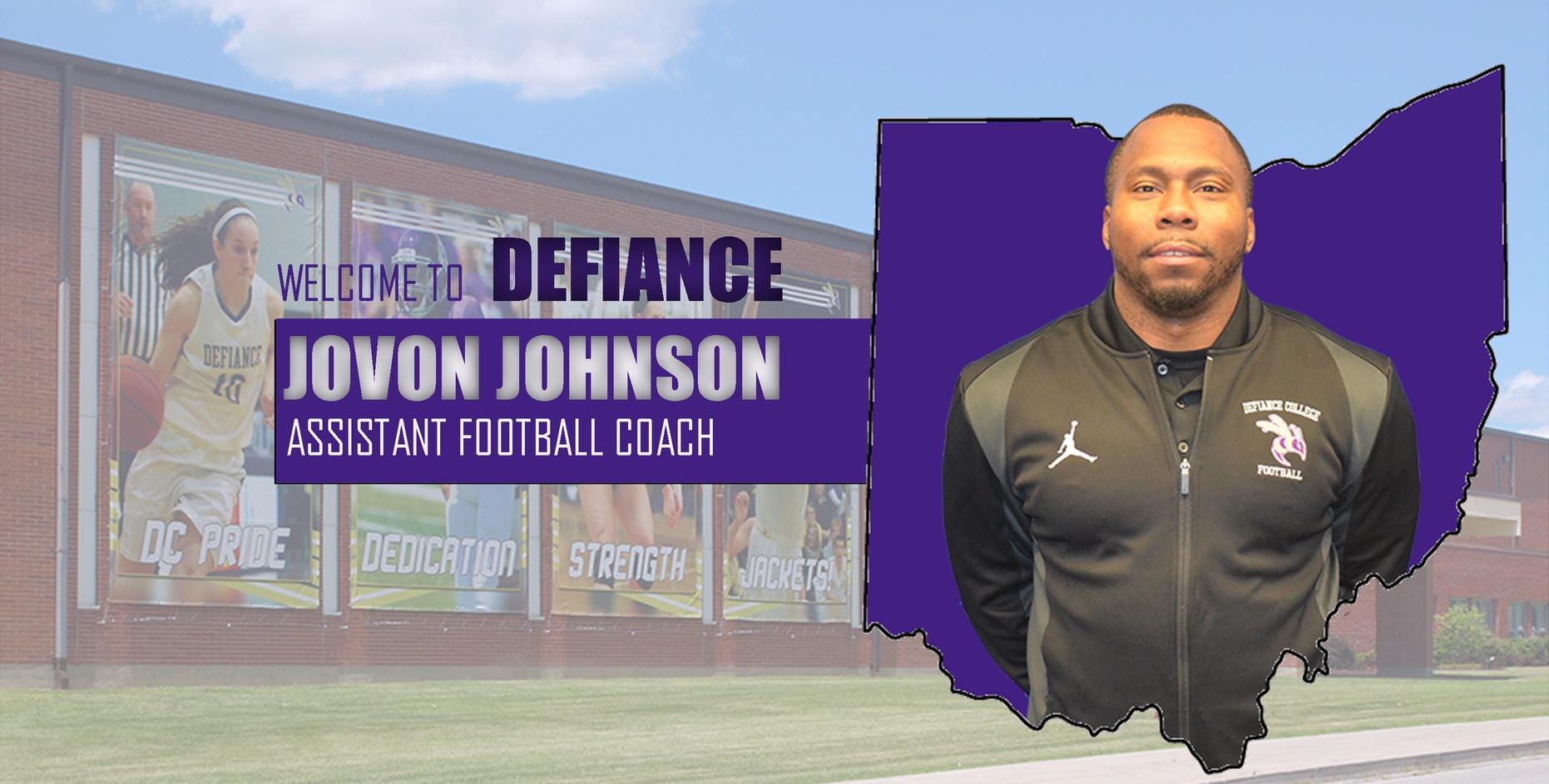 Yellow Jackets Welcome Jovon Johnson to the Football Coaching Staff