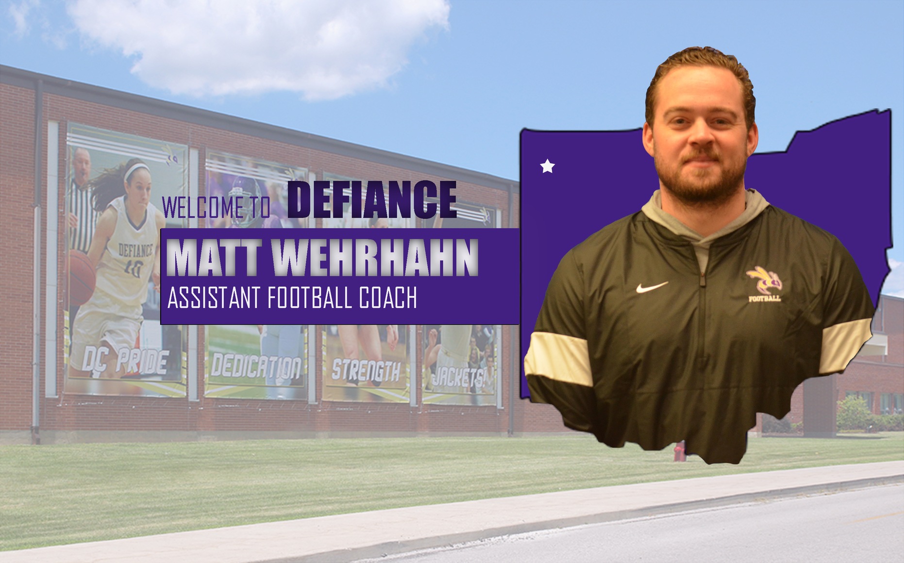 Wehrhahn joins football coaching staff as linebackers coach