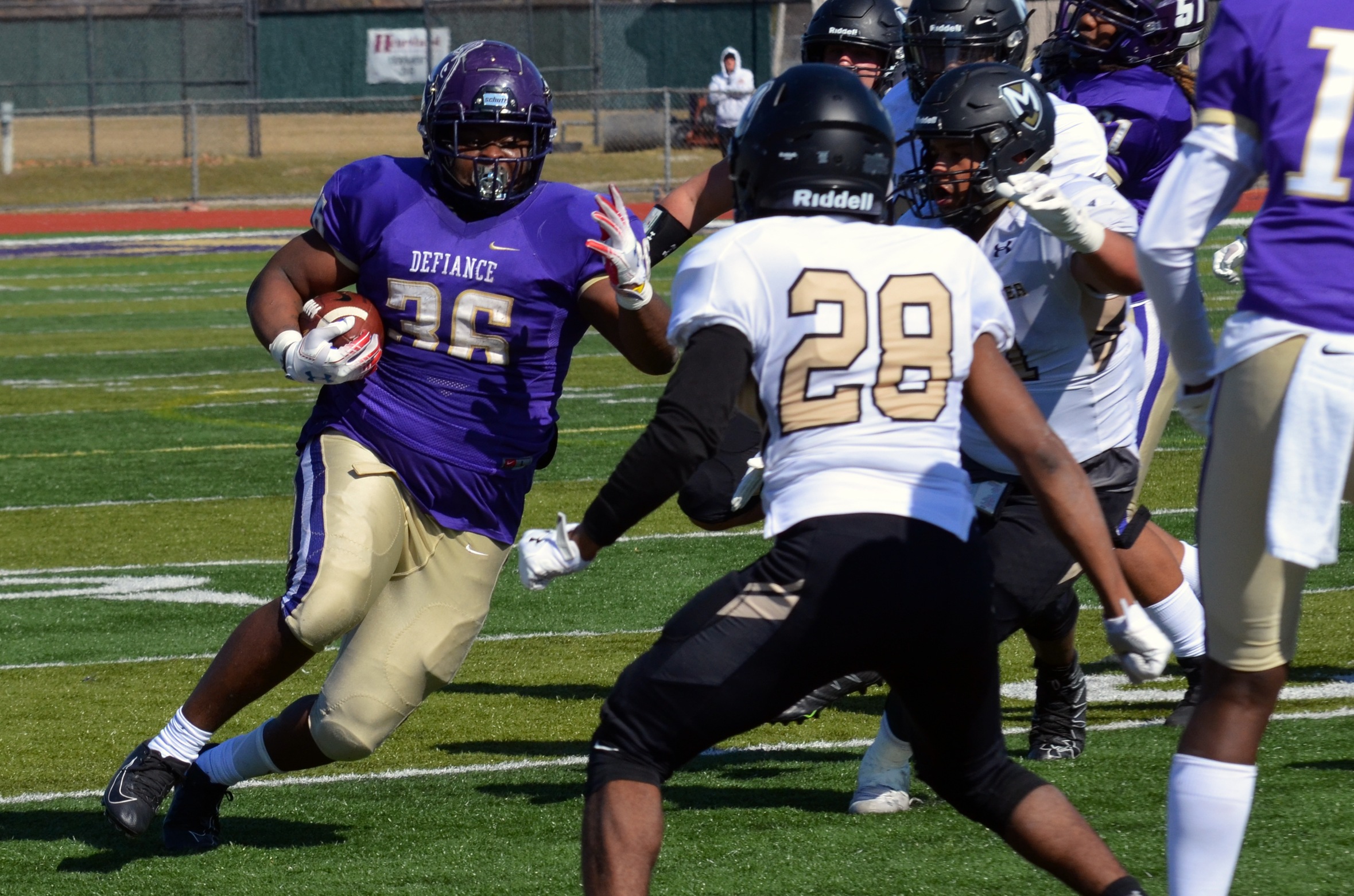 Football picks up 22-16 HCAC victory over rival Manchester