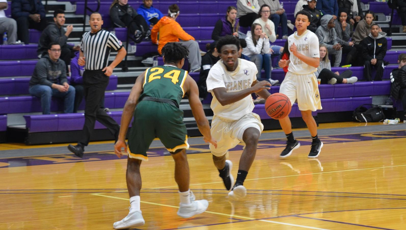 Yellow Jackets Fall in Nightcap on Day One of the 43rd  Annual Purple and Gold Tournament