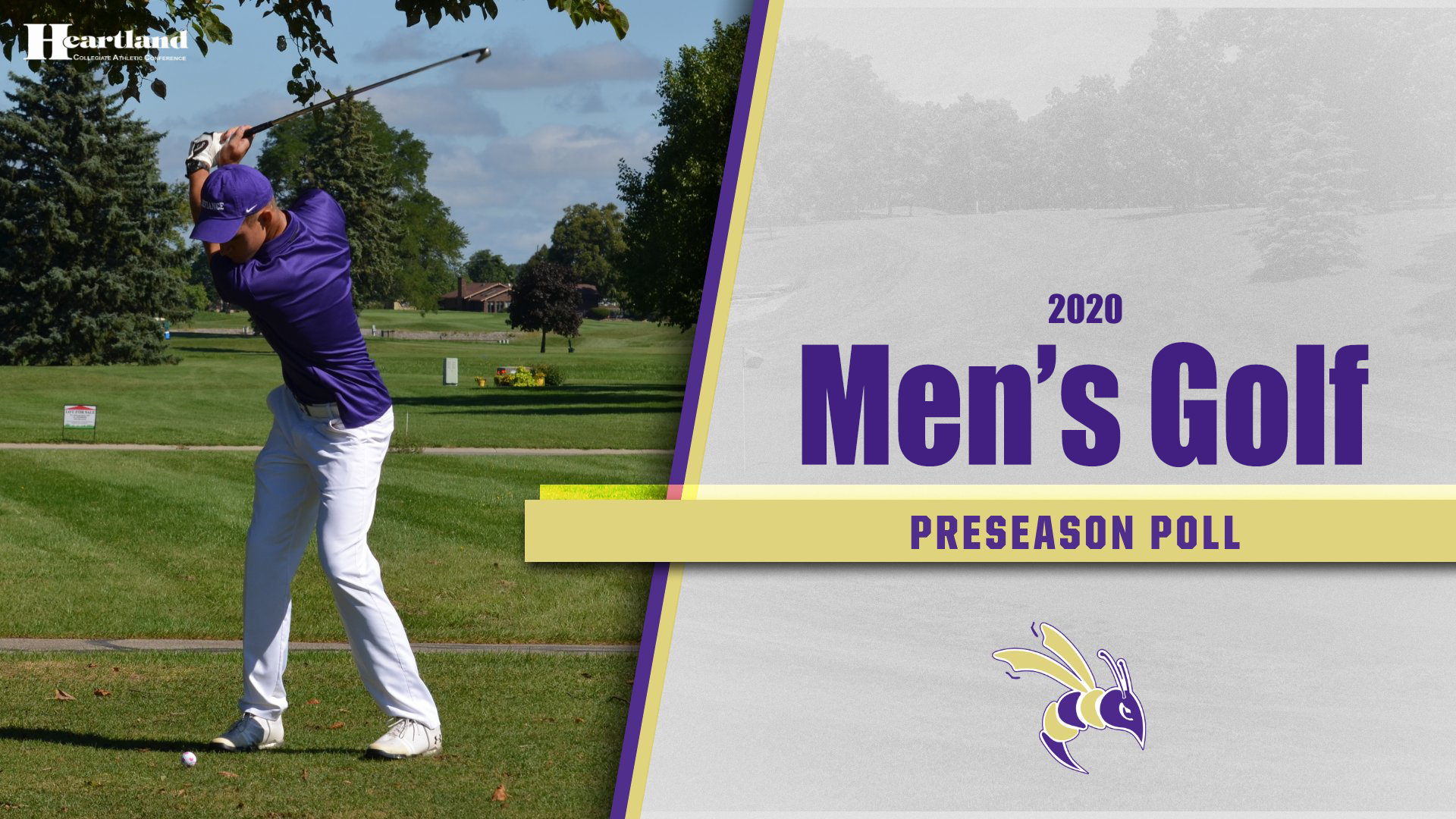 Men’s golf picked eighth in 2020 HCAC preseason poll