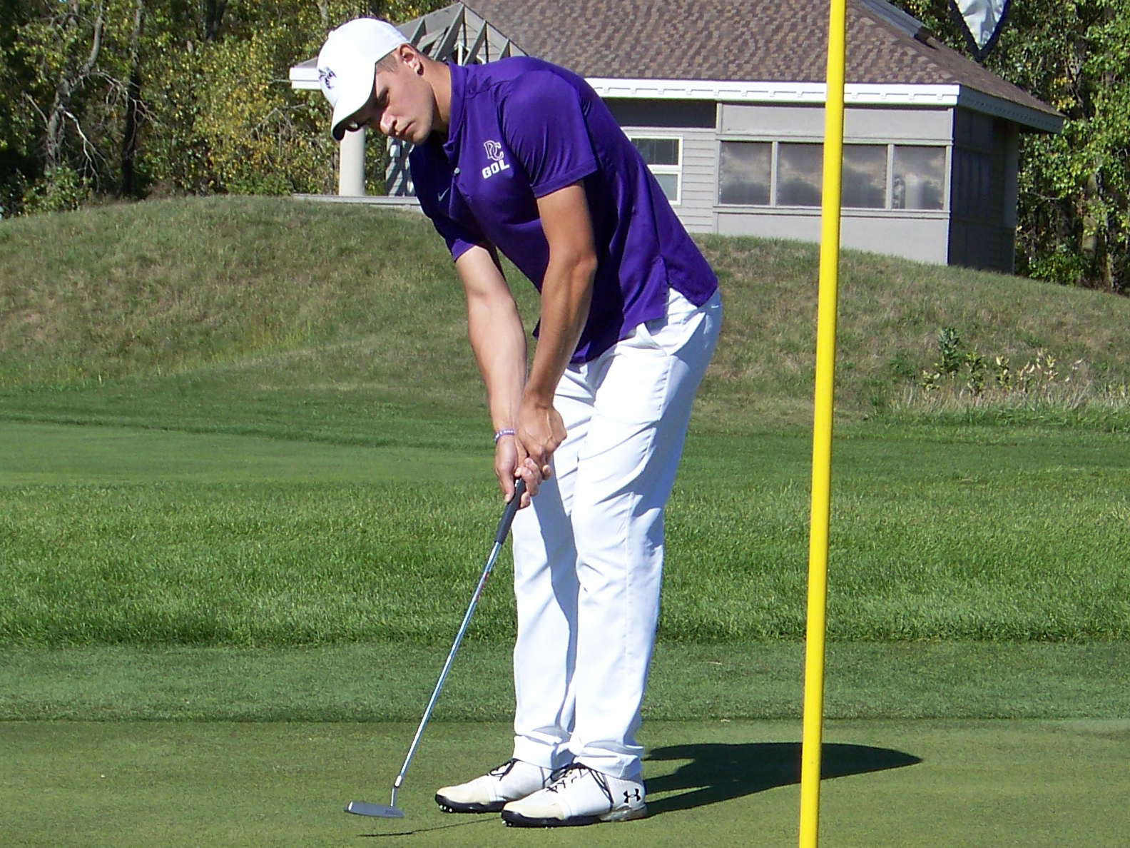 Clingaman’s 2-under 70 leads men’s golf on final day of HCAC Preview