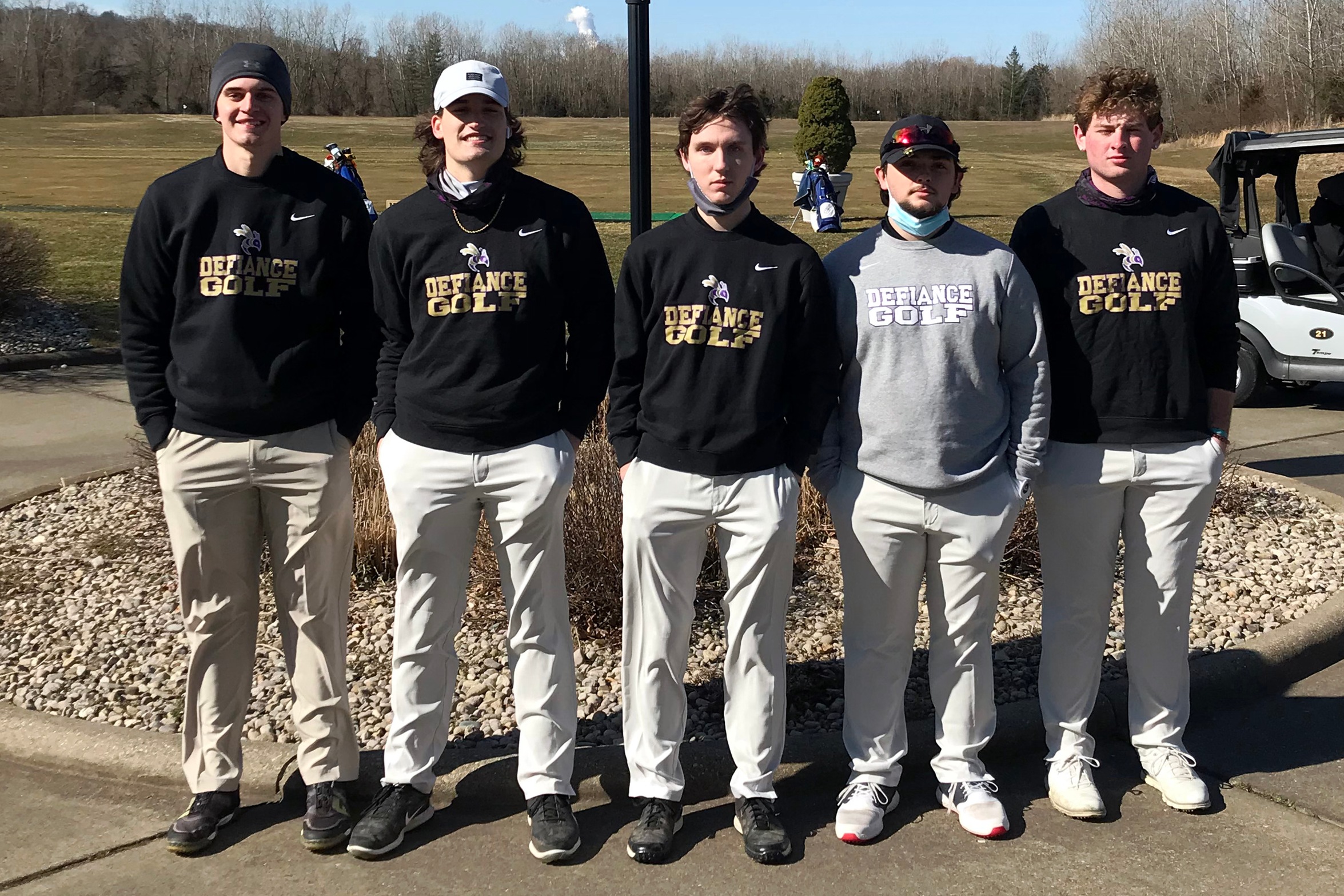 Men’s golf completes first 18 holes at Belterra Golf Club
