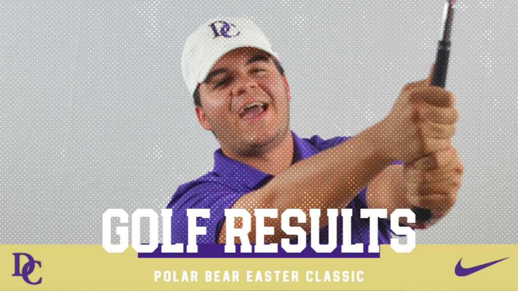 Men’s golf shows improvement at Polar Bear Easter Classic