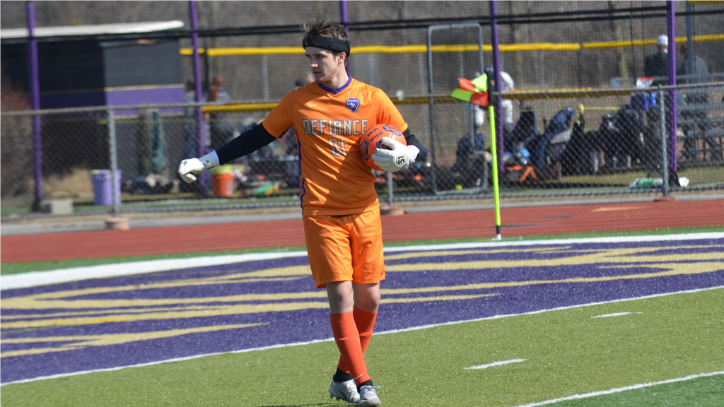 Men's soccer finishes season with shootout victory over Mount St. Joseph