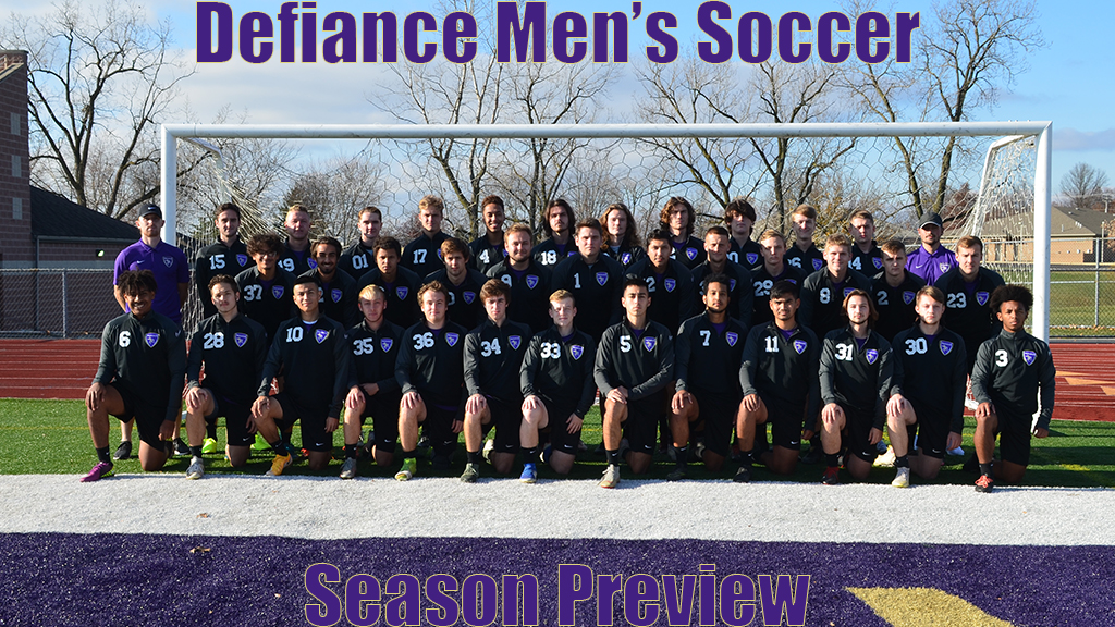 Defiance College 2020-21 men's soccer season preview