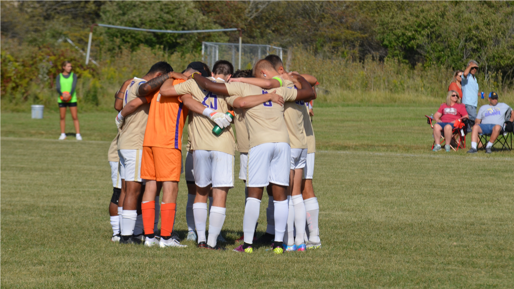 Men's Soccer defeats Adrian for first win