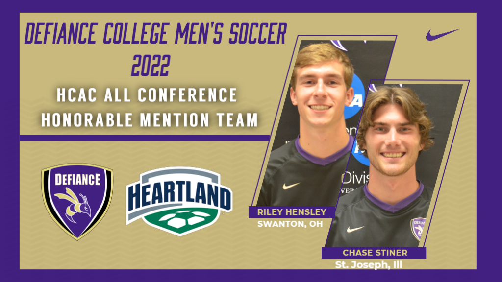 Men's Soccer lands two on All Conference Honorable Mention Team