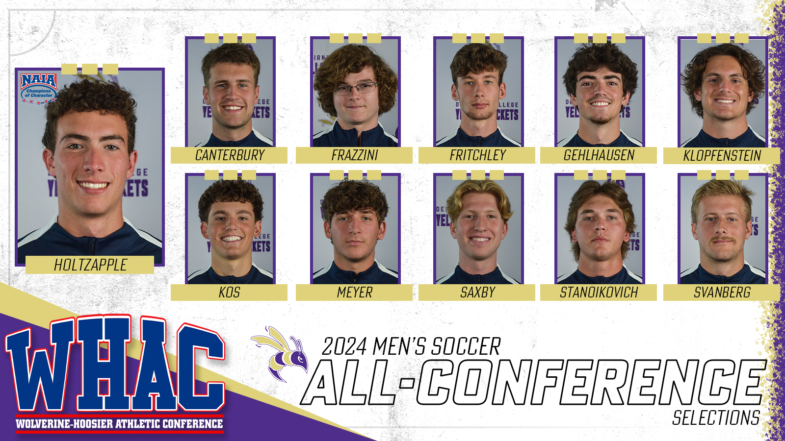 WHAC awards postseason honors for 2024 men’s soccer campaign