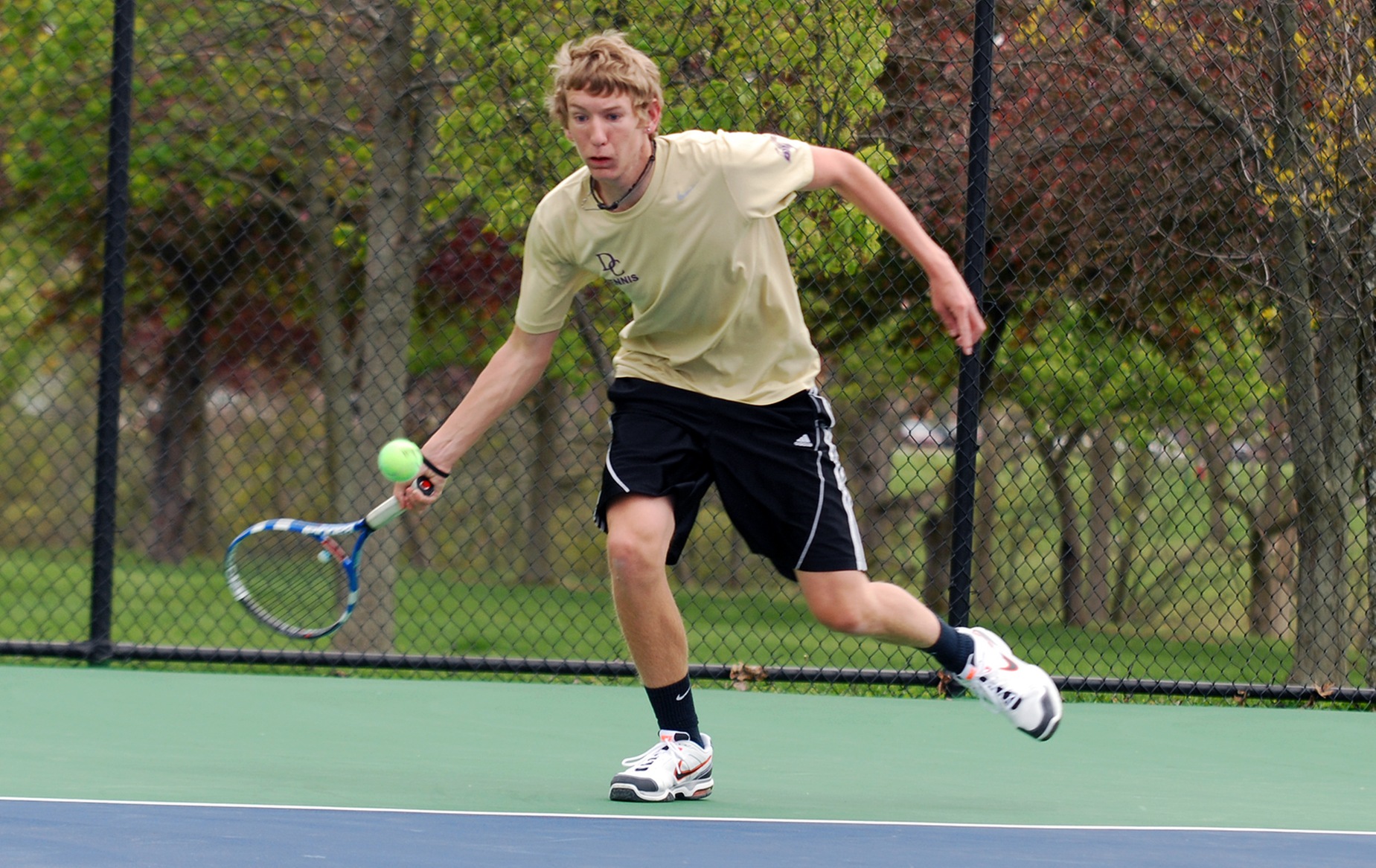 DC Tennis Downs Manchester in Conference Matchup