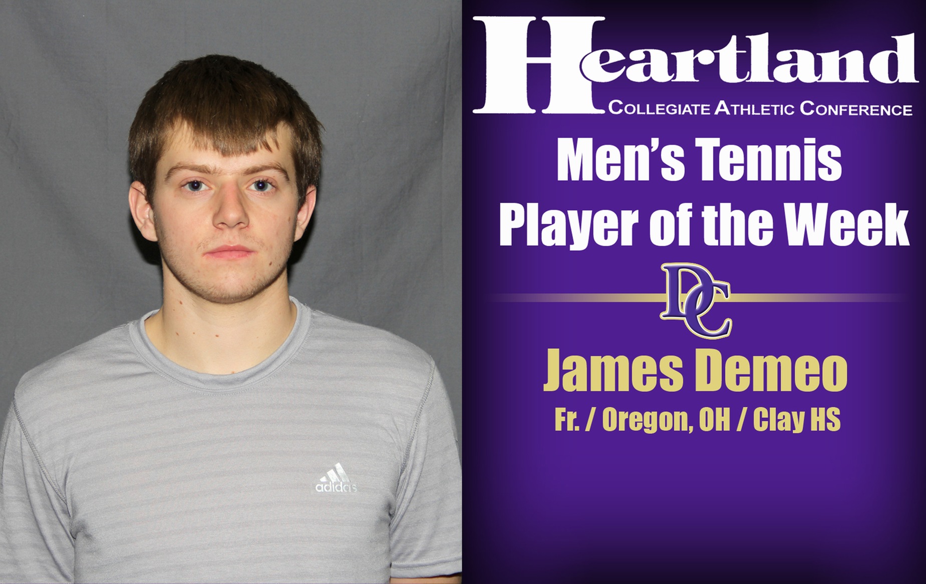 DC’s Demeo records HCAC Player of the Week