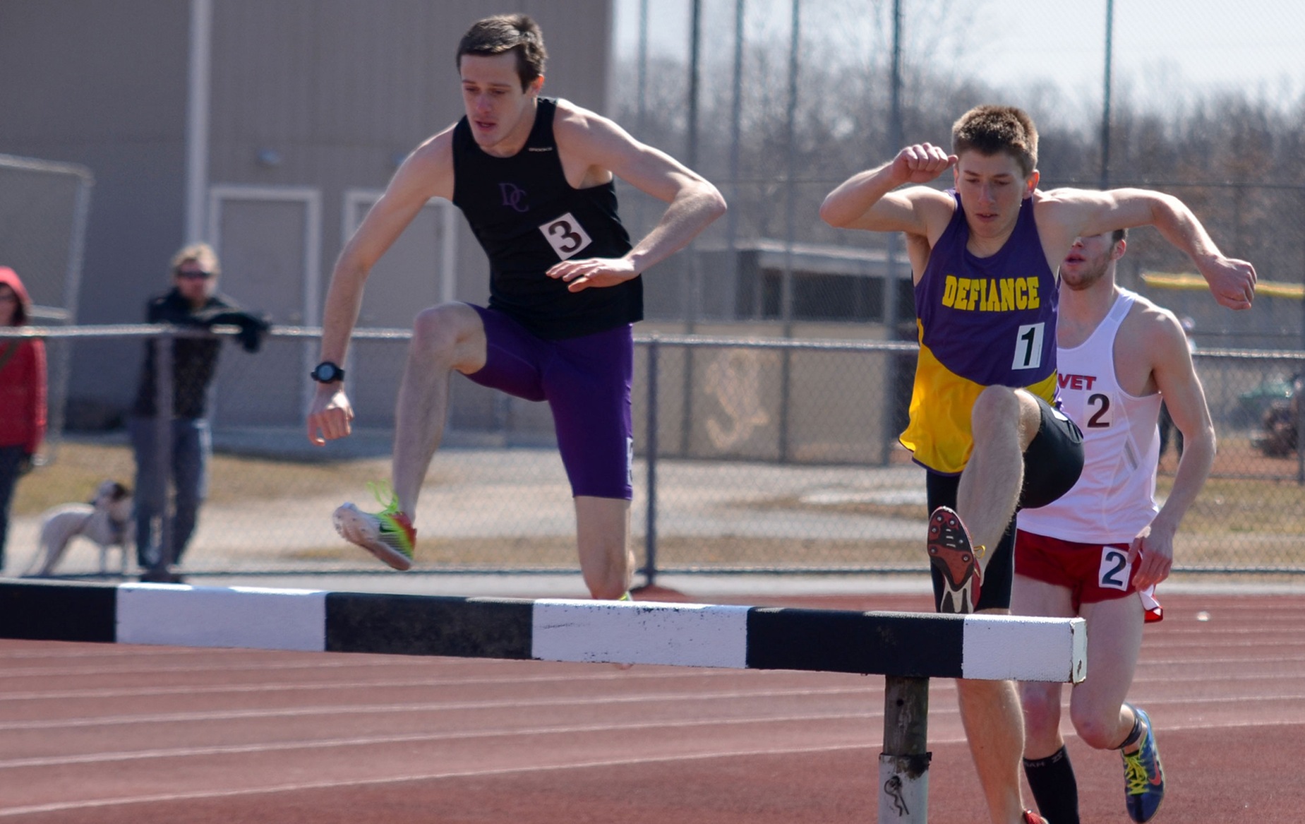 Jackets Takes Third at HCAC's, Paced by Davis and Postema