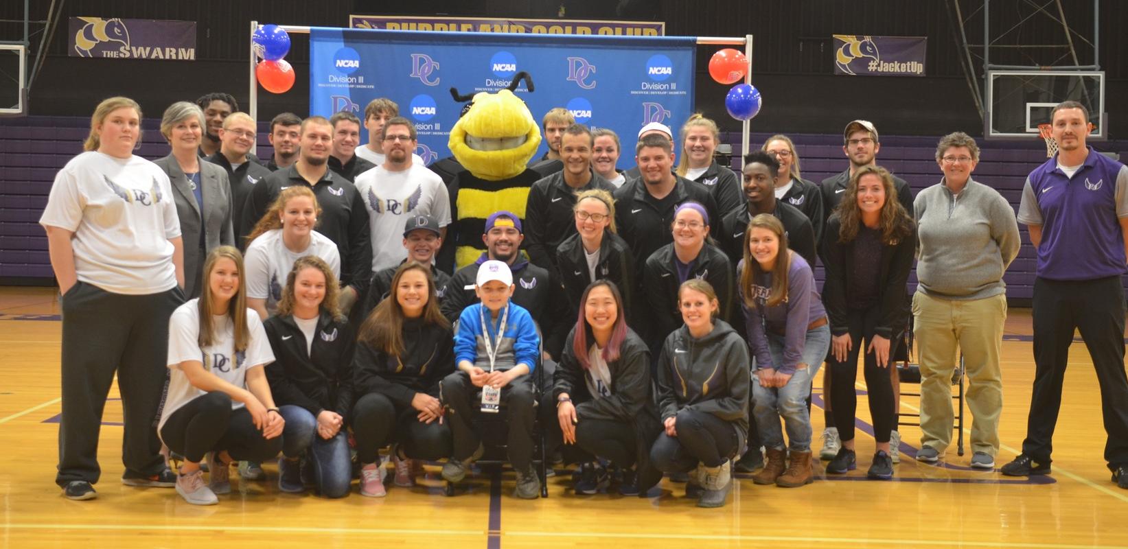 Track and Field Teams Partner with Team Impact