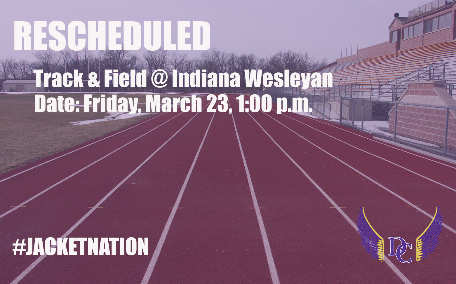 Indiana Wesleyan Invitational Moved to Friday